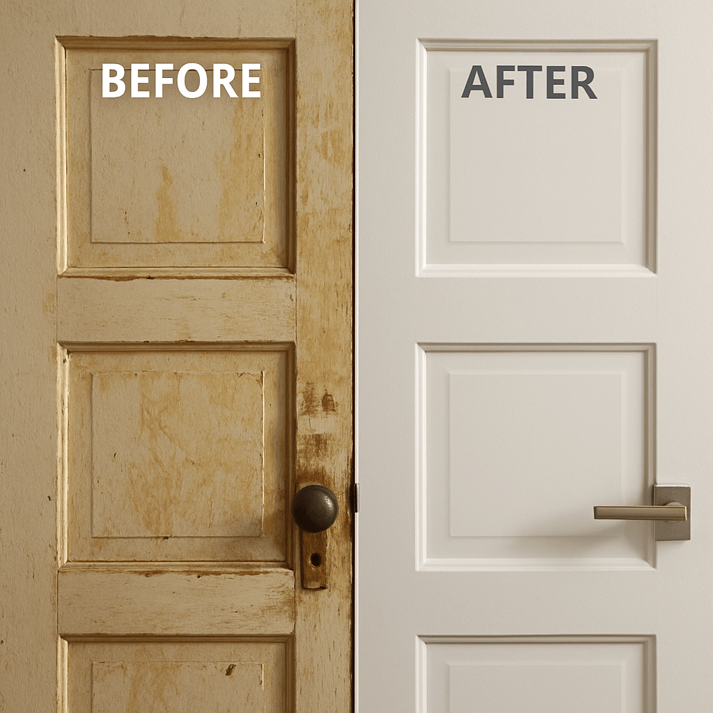 Renowacja starych drzwi drewnianych – kompleksowy poradnik krok po kroku